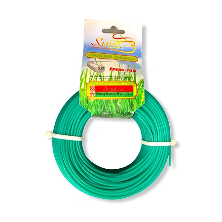 Леска для триммера 2,0*70 круг SVIST NEW Леска для триммера 2,0*70 круг SVIST NEW