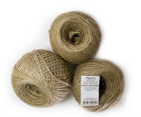 Шпагат джутовый (50 м, 1600 текс)