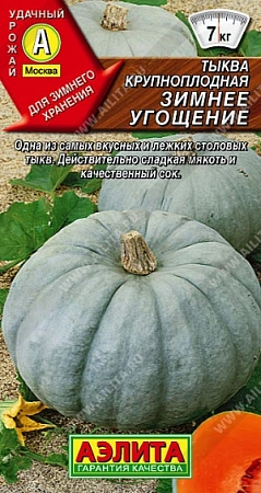 Тыква крупноплодная Зимнее угощение 1 г (АЭЛИТА)