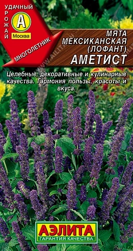 Мята мексиканская Аметист, 0,05 г (Аэлита) Мята мексиканская Аметист, 0,05 г (Аэлита)