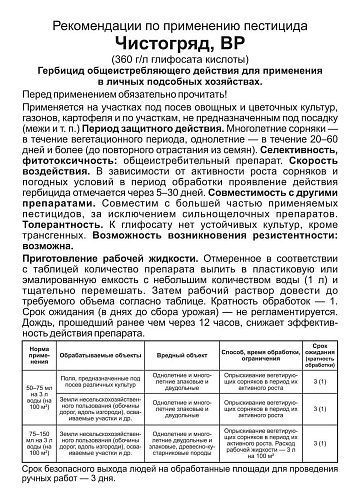 Чистогряд, 25 мл (Ваше хозяйство) Чистогряд, 25 мл (Ваше хозяйство)