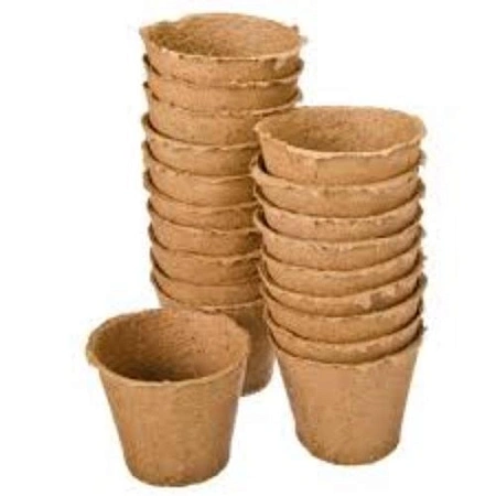 Горшок торфяной круглый 100х100мм (20 шт) Горшок торфяной круглый 100х100мм (20 шт)