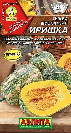 Тыква мускатная Иришка, 1 г (АЭЛИТА)