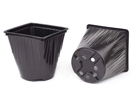 Горшок для рассады 14*14*14 см, объем 2 л, формованный Горшок для рассады 14*14*14 см, объем 2 л, формованный