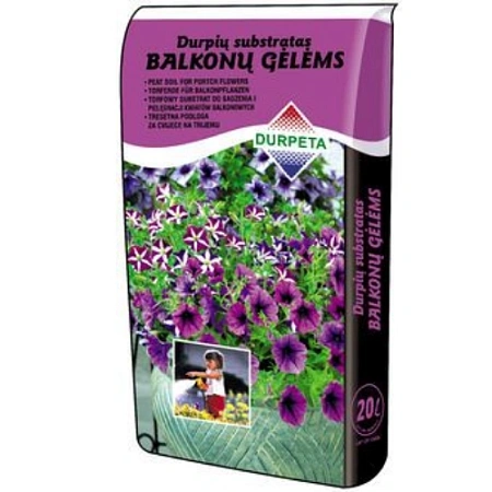 Грунт Durpeta для балконных цветов, 20 л Грунт Durpeta для балконных цветов, 20 л
