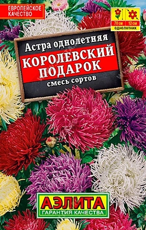 Астра Королевский подарок, смесь сортов 0,2 г (Аэлита) Астра Королевский подарок, смесь сортов 0,2 г (Аэлита)