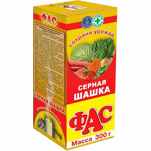 Серная шашка Фас, 300 г Серная шашка Фас, 300 г