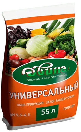 Грунт Двина универсальный, 55 л