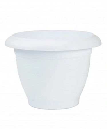 Горшок ТЕРРА белый, 2,3 л