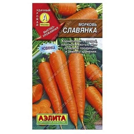 Морковь Славянка, 2 г (АЭЛИТА)