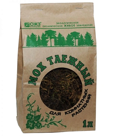 Мох таежный сфагнум, 1 л