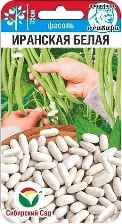 Фасоль Иранская белая 5 г (Сиб Сад)