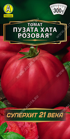 Томат Пузата хата розовая, 20 шт (Аэлита)