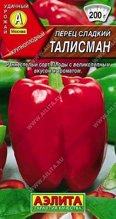 Перец сладкий Талисман, 20 шт (Аэлита) Перец сладкий Талисман, 20 шт (Аэлита)