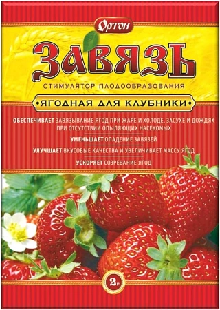 Завязь ягодная для клубники, 2 г Завязь ягодная для клубники, 2 г