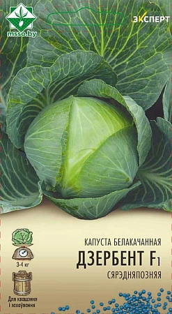 Капуста белокочанная Дербент F1, 12 шт (МССО) Капуста белокочанная Дербент F1, 12 шт (МССО)