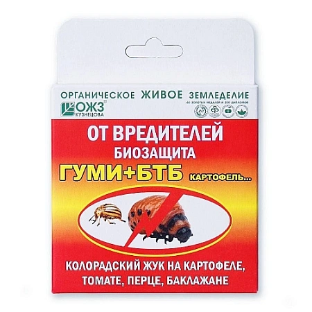 Биозащита от колорадского жука ГУМИ+БТБ, 6+30 г