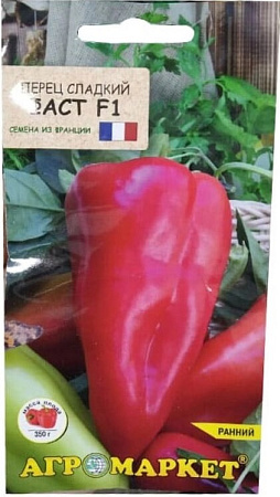 Перец сладкий Фаст F1, 10 шт (Агромаркет) Перец сладкий Фаст F1, 10 шт (Агромаркет)