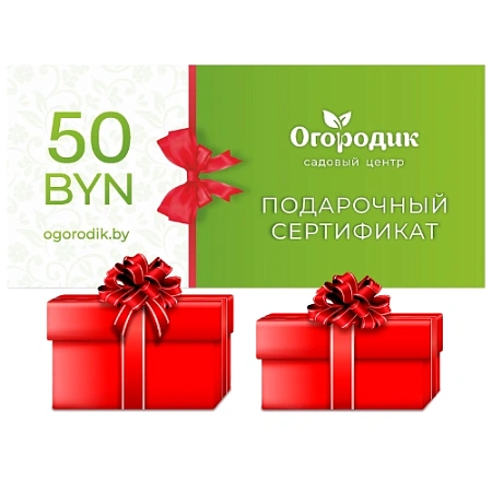 Сертификат подарочный на 50 BYN Сертификат подарочный на 50 BYN
