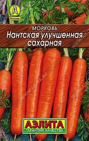 Морковь Нантская улучшенная сахарная, 2 г (АЭЛИТА)