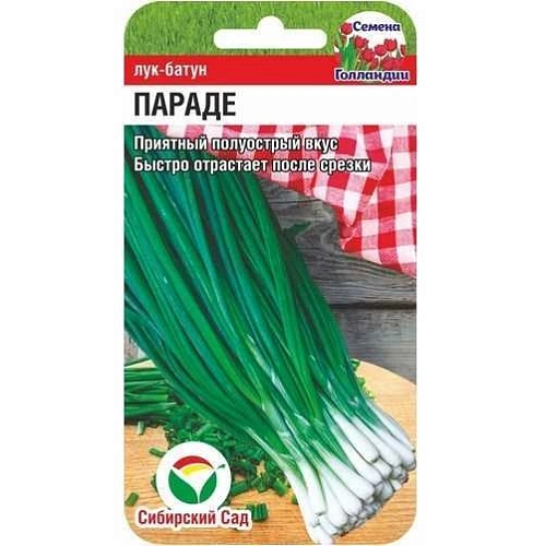 Лук батун Параде 0,5 г (Сиб Сад) Лук батун Параде 0,5 г (Сиб Сад)