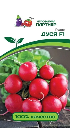 Редис Дуся F1, 1 г (ПАРТНЕР)