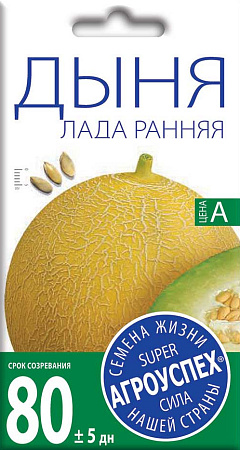 Дыня Лада, 0,5 г (Агроуспех)