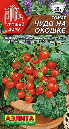 Томат Чудо на окошке, 20 шт