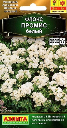 Флокс махровый Промис белый, 10 шт (Аэлита) Флокс махровый Промис белый, 10 шт (Аэлита)