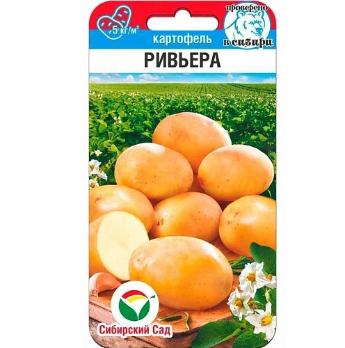 Картофель Ривьера 12 шт (Сиб Сад) Картофель Ривьера 12 шт (Сиб Сад)