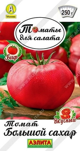 Томат Большой сахар 0,2 г (АЭЛИТА) Томат Большой сахар 0,2 г (АЭЛИТА)