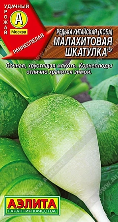 Редька китайская Малахитовая шкатулка 1 г (АЭЛИТА)